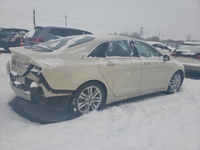 3LN6L2LU1ER816553 - 2014 LINCOLN MKZ HYBRID CREAM photo 3