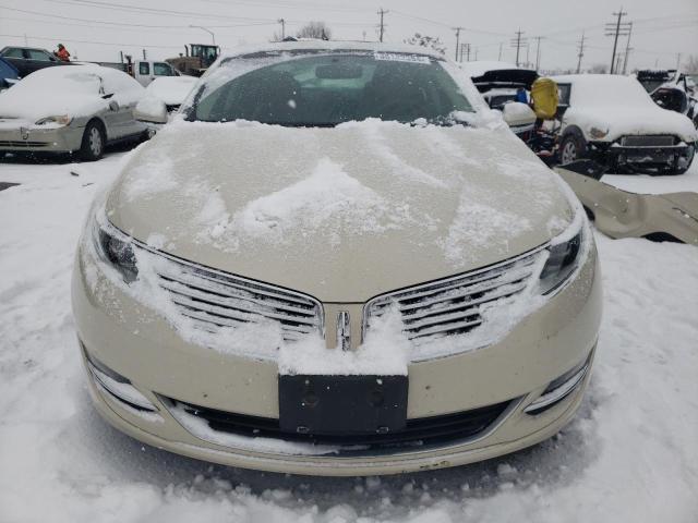 3LN6L2LU1ER816553 - 2014 LINCOLN MKZ HYBRID CREAM photo 5