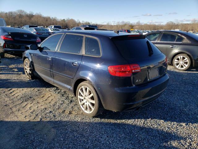 WAUKJAFM2BA046915 - 2011 AUDI A3 PREMIUM PLUS BLUE photo 2