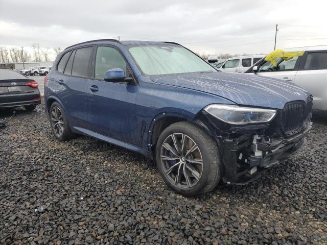 5UXTA6C09M9H81385 - 2021 BMW X5 XDRIVE45E BLUE photo 4