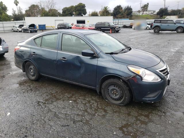 3N1CN7AP6HL825190 - 2017 NISSAN VERSA S TEAL photo 4