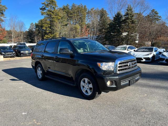 5TDBY5G13DS086372 - 2013 TOYOTA SEQUOIA SR5 BLACK photo 2