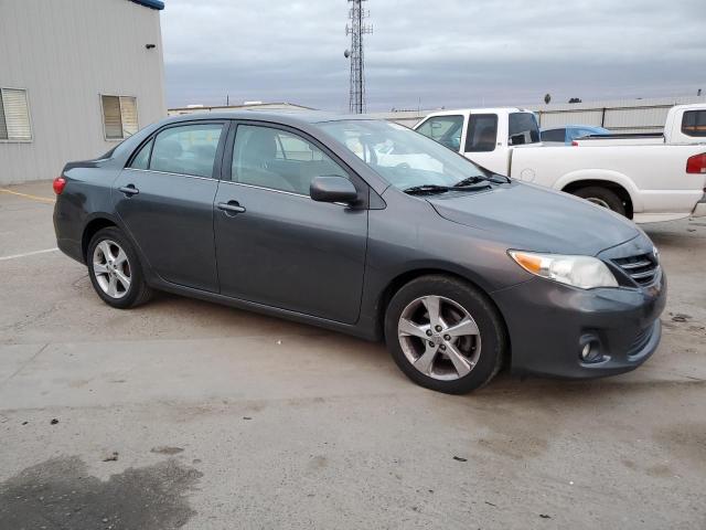 2T1BU4EE3DC086277 - 2013 TOYOTA COROLLA BASE GRAY photo 4