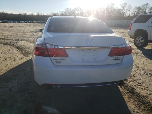 1HGCR3F98EA025631 - 2014 HONDA ACCORD TOURING WHITE photo 6