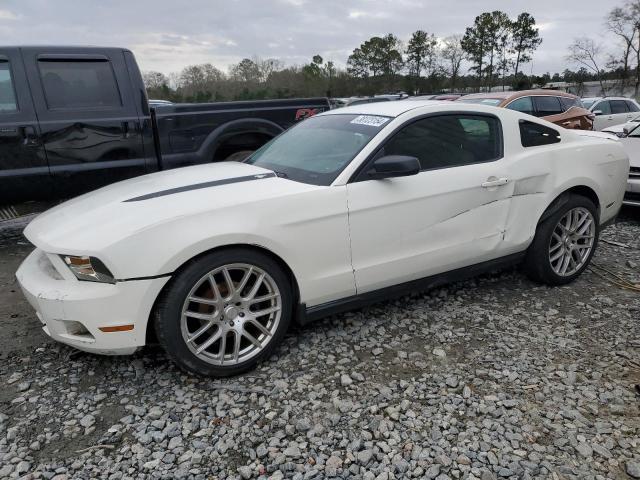 1ZVBP8AMXC5209223 - 2012 FORD MUSTANG WHITE photo 1