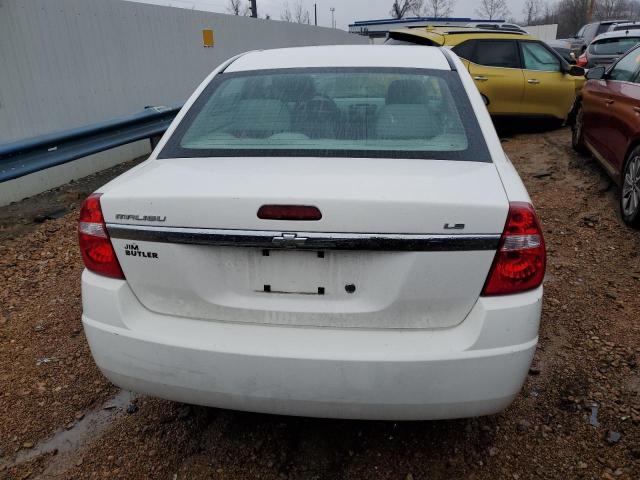 1G1ZS58F17F299313 - 2007 CHEVROLET MALIBU LS WHITE photo 6