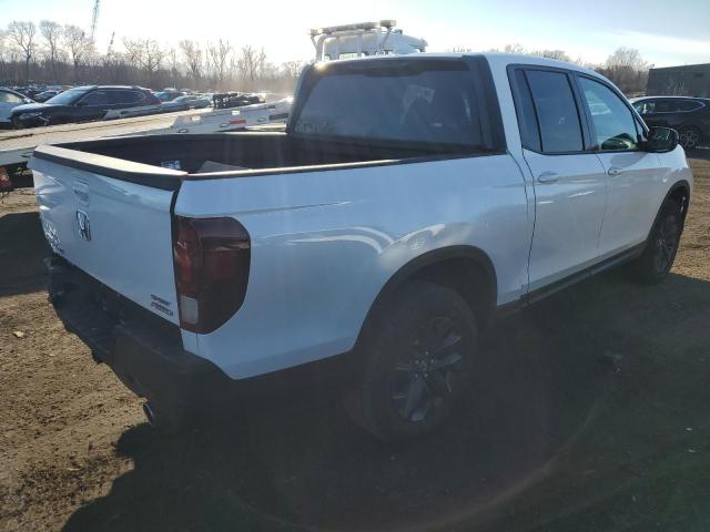 5FPYK3F11PB049533 - 2023 HONDA RIDGELINE SPORT WHITE photo 3