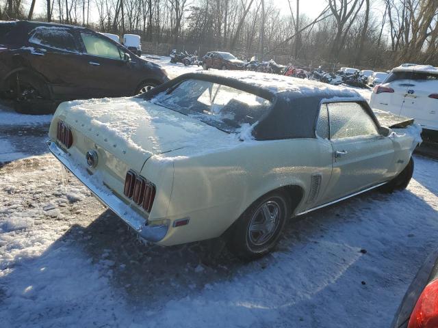 9T01L166839 - 1969 FORD MUSTANG CREAM photo 3