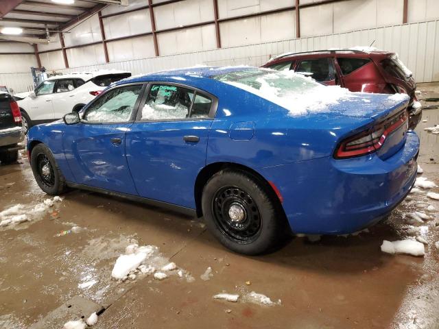 2C3CDXKT7GH271164 - 2016 DODGE CHARGER POLICE BLUE photo 2