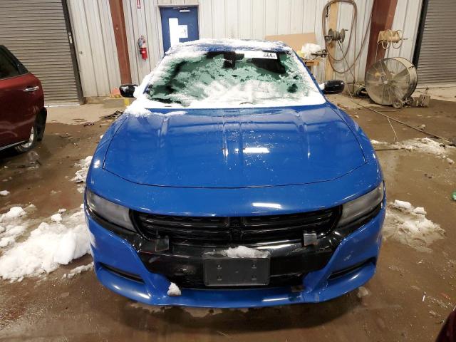 2C3CDXKT7GH271164 - 2016 DODGE CHARGER POLICE BLUE photo 5