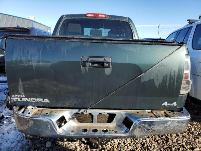 5TFDV541X8X080591 - 2008 TOYOTA TUNDRA CREWMAX GREEN photo 6