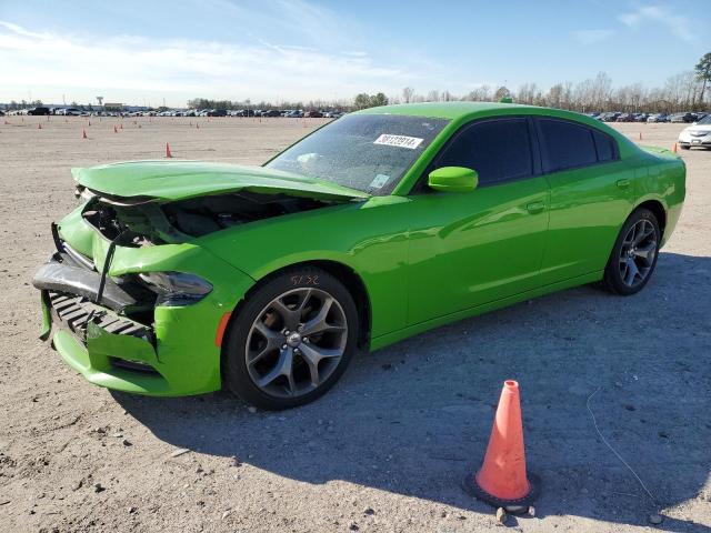 2C3CDXHG2HH556687 - 2017 DODGE CHARGER SXT GREEN photo 1