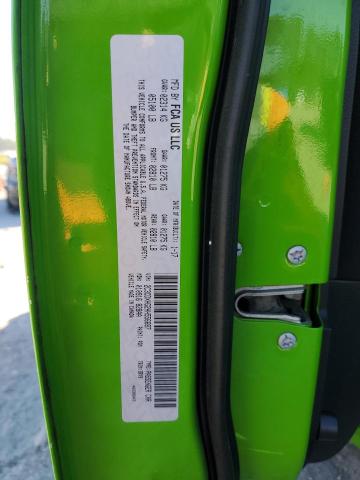 2C3CDXHG2HH556687 - 2017 DODGE CHARGER SXT GREEN photo 12