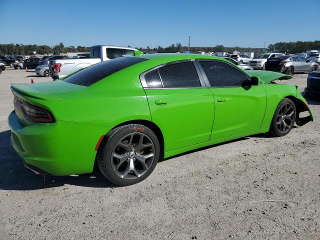 2C3CDXHG2HH556687 - 2017 DODGE CHARGER SXT GREEN photo 3