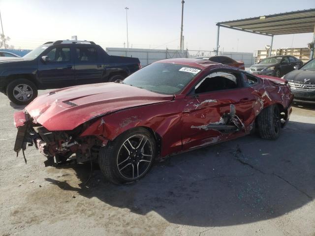 1FA6P8TH6K5130687 - 2019 FORD MUSTANG RED photo 1