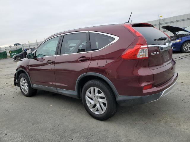 2HKRM4H76FH661290 - 2015 HONDA CR-V EXL BURGUNDY photo 2