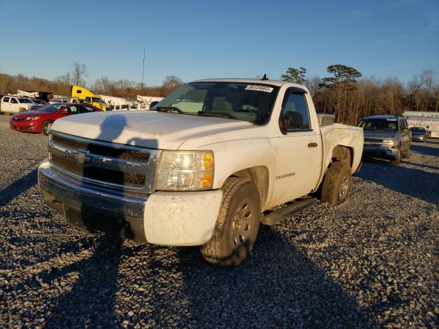 1GCEC14X37Z637805 - 2007 CHEVROLET SILVERADO C1500 CLASSIC WHITE photo 1