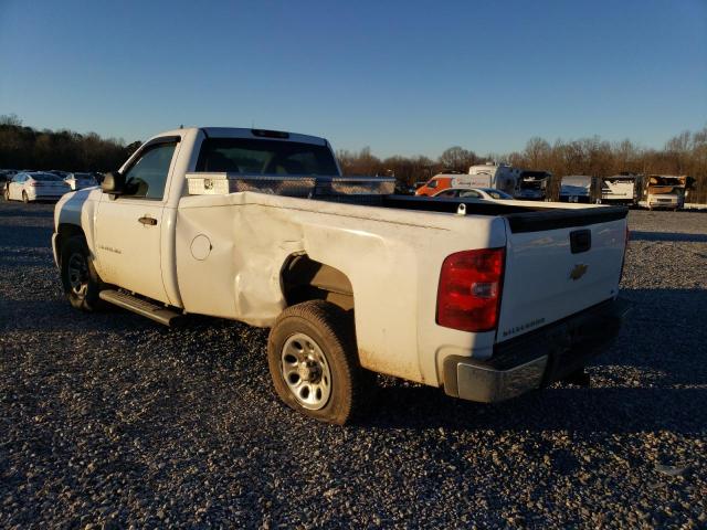 1GCEC14X37Z637805 - 2007 CHEVROLET SILVERADO C1500 CLASSIC WHITE photo 2