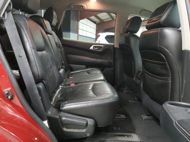 5N1AR2MM3DC626998 - 2013 NISSAN PATHFINDER S RED photo 10