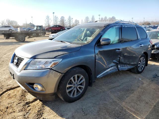 5N1AR2MN1GC648771 - 2016 NISSAN PATHFINDER S GRAY photo 1