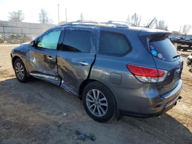 5N1AR2MN1GC648771 - 2016 NISSAN PATHFINDER S GRAY photo 2