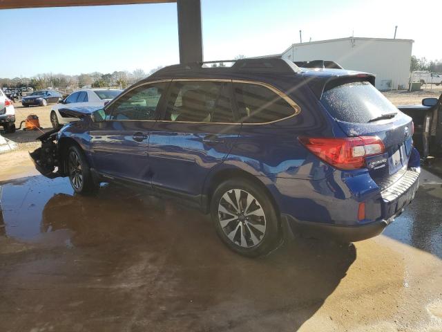 4S4BSBNC4G3224295 - 2016 SUBARU OUTBACK 2.5I LIMITED BLUE photo 2