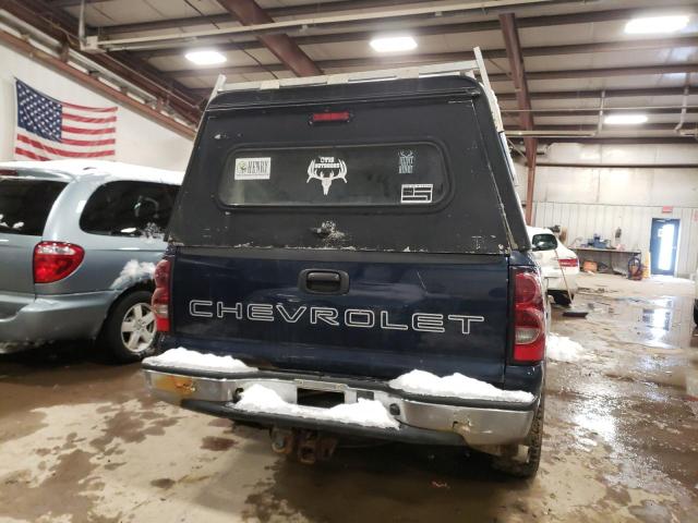 2GCEC19T251196602 - 2005 CHEVROLET SILVERADO C1500 BLUE photo 6