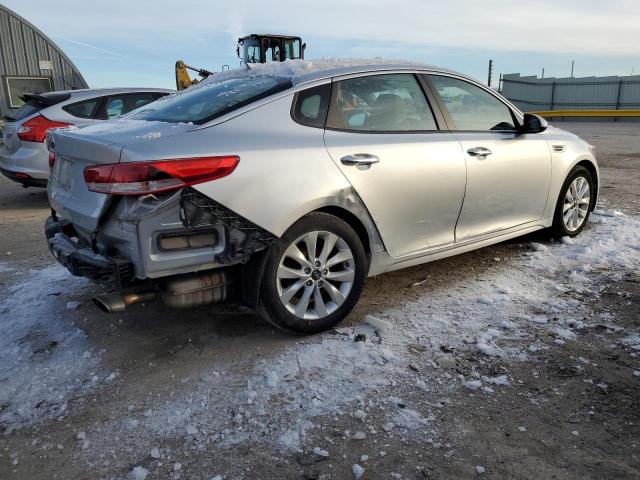 5XXGT4L32GG006006 - 2016 KIA OPTIMA LX SILVER photo 3