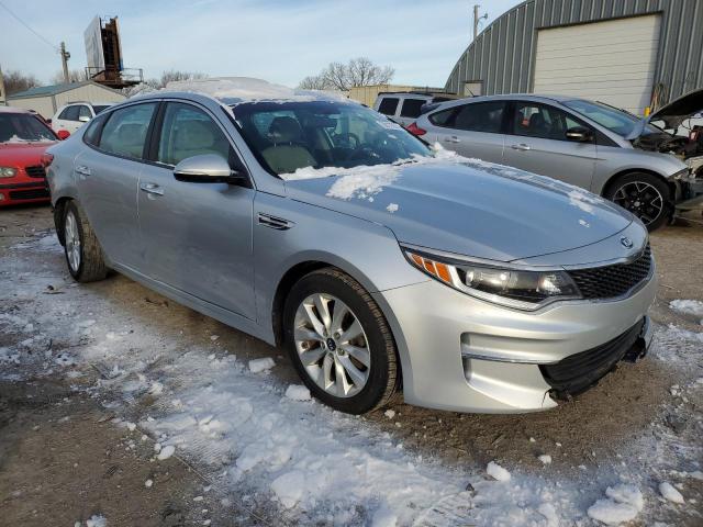 5XXGT4L32GG006006 - 2016 KIA OPTIMA LX SILVER photo 4