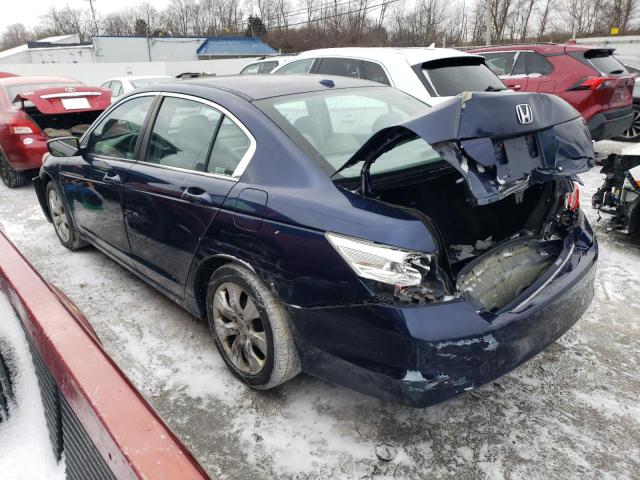 1HGCP26839A011326 - 2009 HONDA ACCORD EXL BLUE photo 2