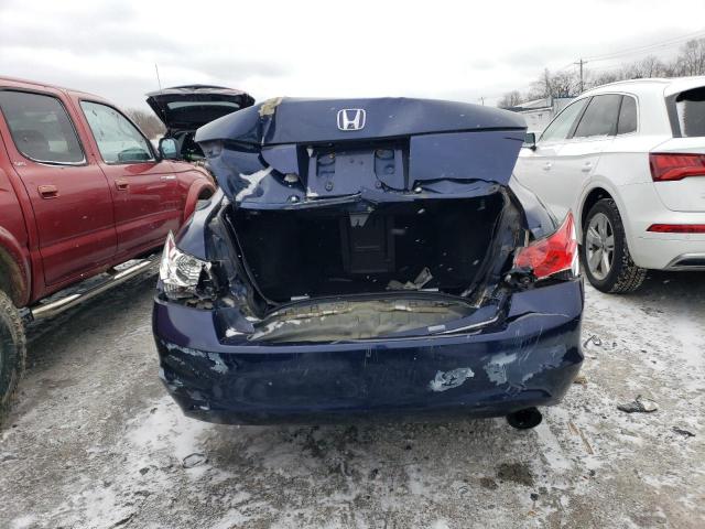 1HGCP26839A011326 - 2009 HONDA ACCORD EXL BLUE photo 6