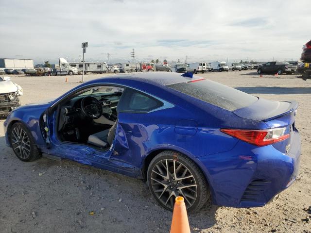 JTHHE5BC3F5001498 - 2015 LEXUS RC 350 BLUE photo 2