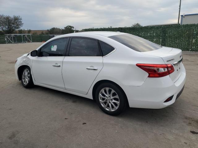 3N1AB7AP3HY351136 - 2017 NISSAN SENTRA S WHITE photo 2