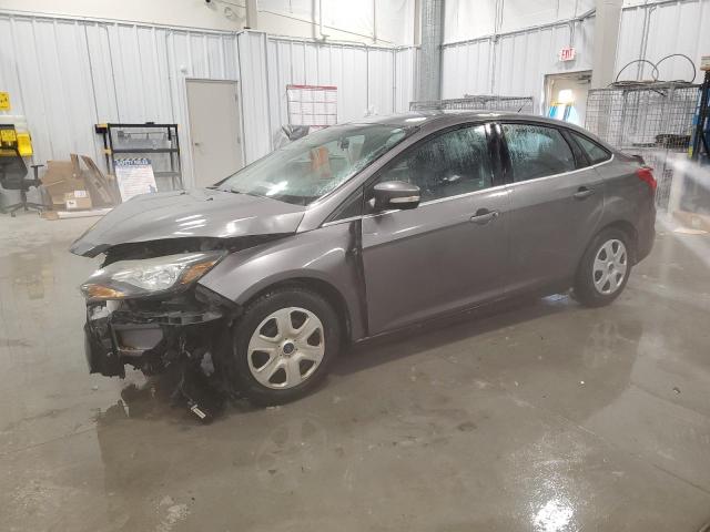 1FADP3J21EL289058 - 2014 FORD FOCUS TITANIUM GRAY photo 1