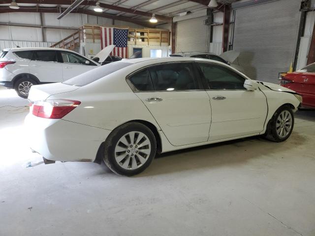 1HGCR2F87EA102734 - 2014 HONDA ACCORD EXL WHITE photo 3