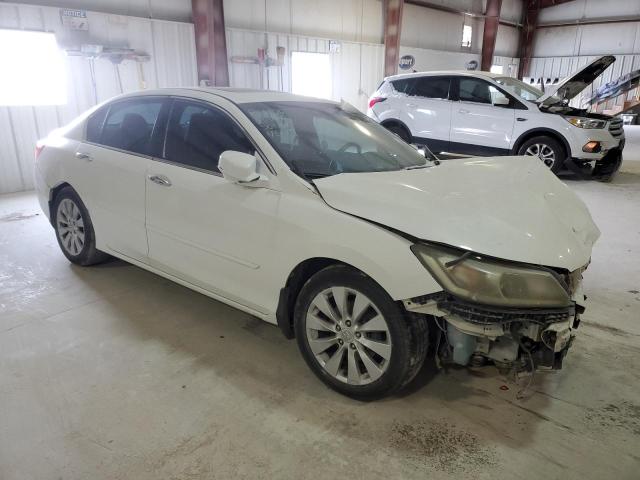 1HGCR2F87EA102734 - 2014 HONDA ACCORD EXL WHITE photo 4