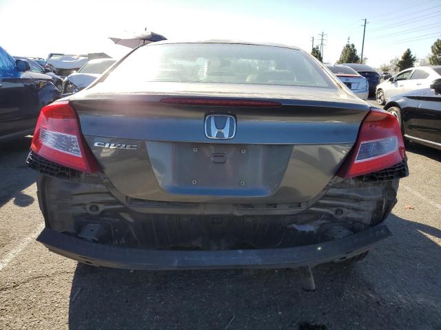 2HGFG3B88CH538182 - 2012 HONDA CIVIC EX GRAY photo 6