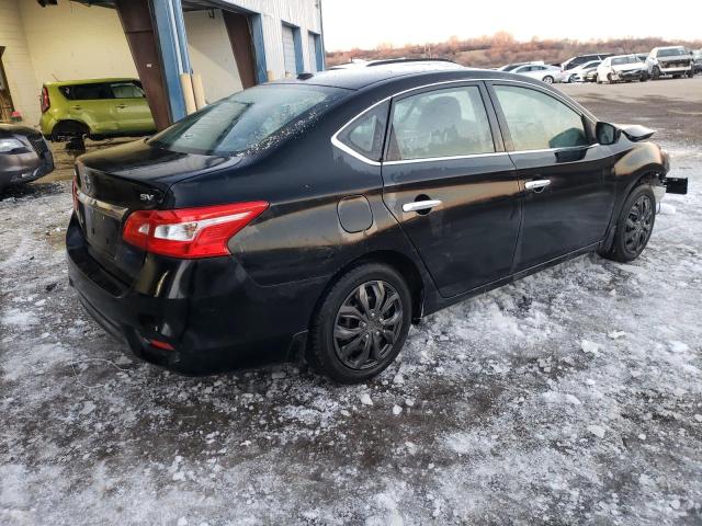 3N1AB7AP6HL722299 - 2017 NISSAN SENTRA S BLACK photo 3