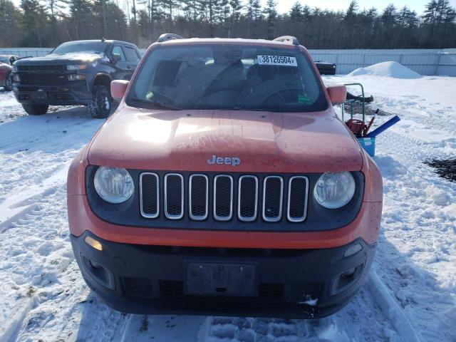 ZACCJBBW5GPC45582 - 2016 JEEP RENEGADE LATITUDE ORANGE photo 5