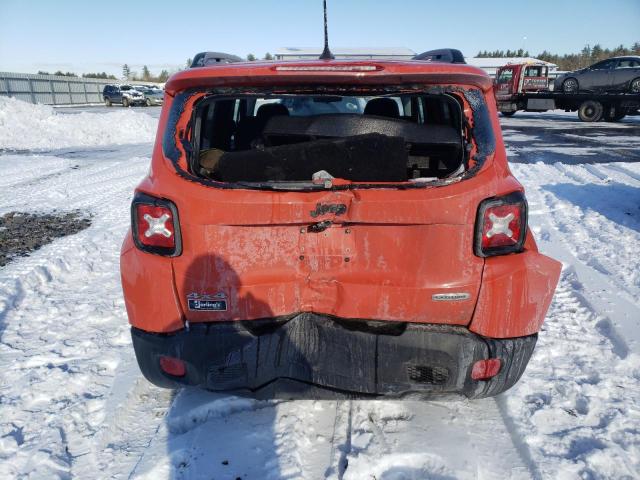 ZACCJBBW5GPC45582 - 2016 JEEP RENEGADE LATITUDE ORANGE photo 6