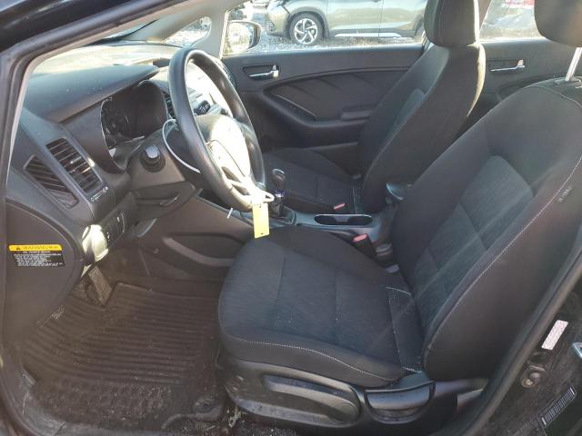 KNAFK4A68E5149102 - 2014 KIA FORTE LX BLACK photo 7