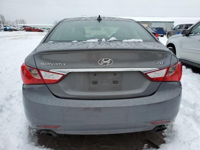 5NPEC4AB6CH414296 - 2012 HYUNDAI SONATA SE GRAY photo 6