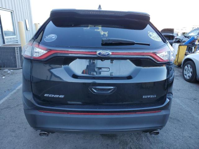 2FMTK3G81FBB47516 - 2015 FORD EDGE SE BLACK photo 6