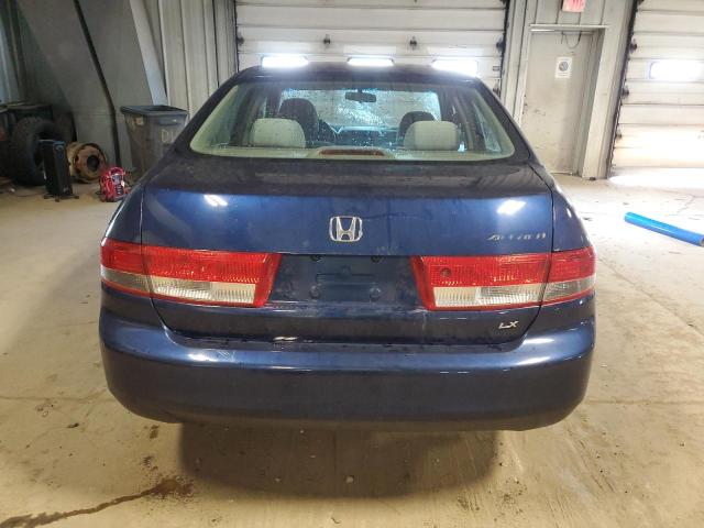 JHMCM56373C021199 - 2003 HONDA ACCORD LX BLUE photo 6