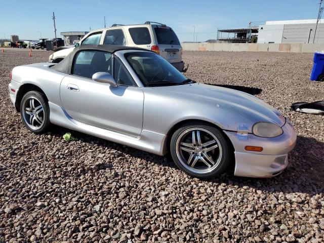 JM1NB353940400875 - 2004 MAZDA MX-5 MIATA BASE SILVER photo 4