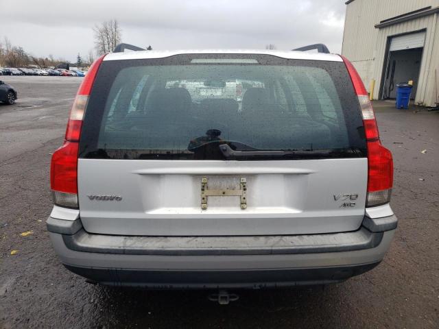 YV1SJ59H442429240 - 2004 VOLVO V70 SILVER photo 6