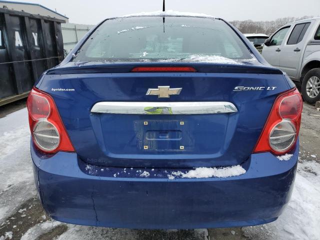 1G1JC5SH3D4245359 - 2013 CHEVROLET SONIC LT BLUE photo 6