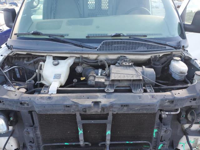 1GCWGFBA9C1164294 - 2012 CHEVROLET EXPRESS G2 WHITE photo 11