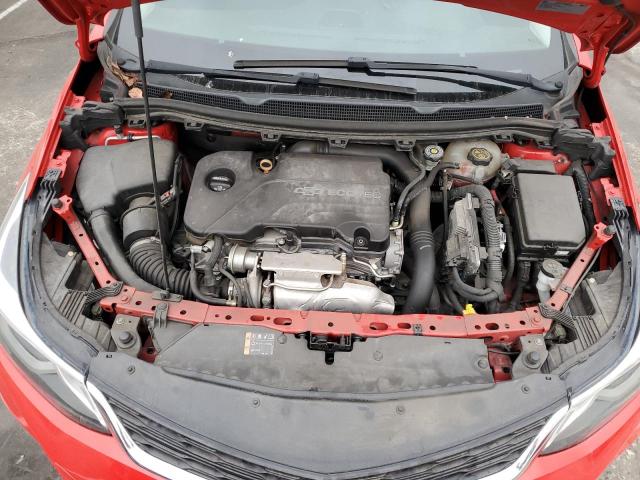 1G1BE5SM7H7199387 - 2017 CHEVROLET CRUZE LT RED photo 11