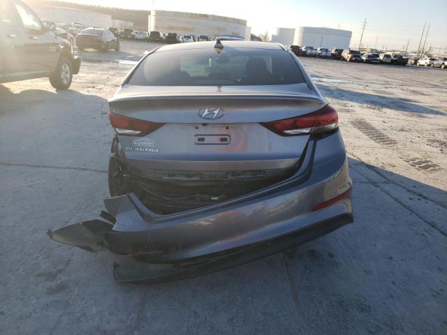 5NPD84LF4JH382815 - 2018 HYUNDAI ELANTRA SEL GRAY photo 6